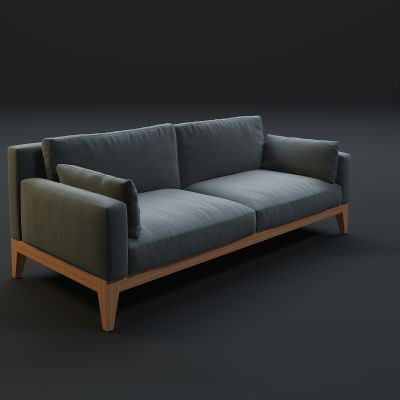 现代双人沙发