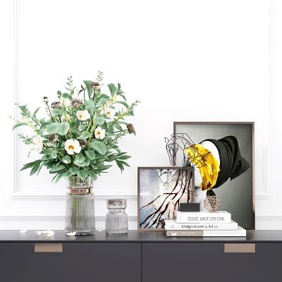 现代轻奢饰品书本摆设摆件