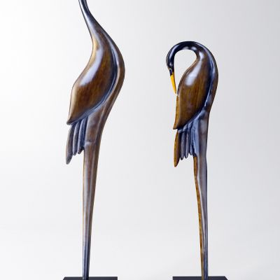 新中式仙鹤摆件