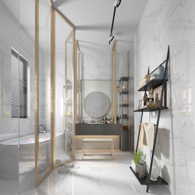 现代风格卫生间