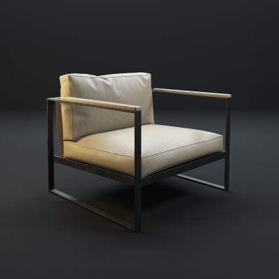 现代单人沙发椅