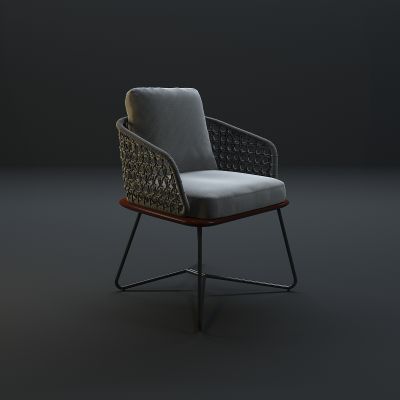 现代单人沙发椅