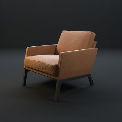 现代休闲单人沙发