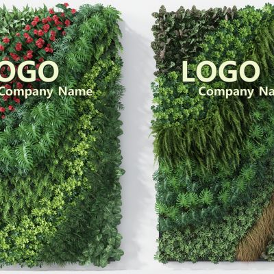 绿植墙，绿化墙，垂直绿化，花草，灌木，绿化形象墙