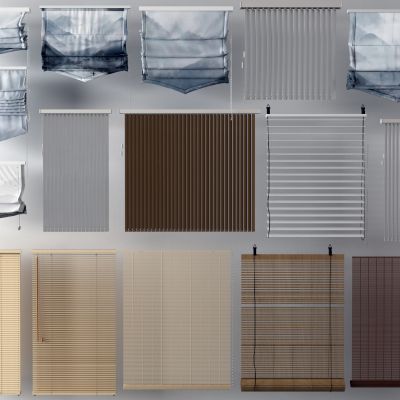 新中式窗帘 百叶帘