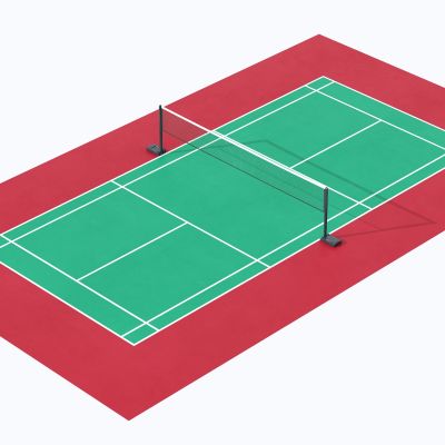 户外球场，篮球场，网球场，羽毛球场，球场灯，铁围栏