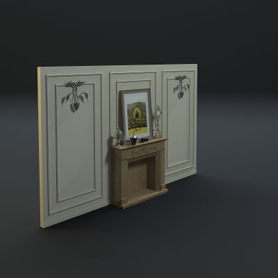 欧式风格电视背景墙