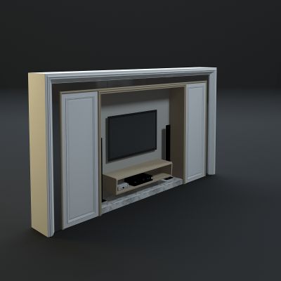 欧式风格电视背景墙