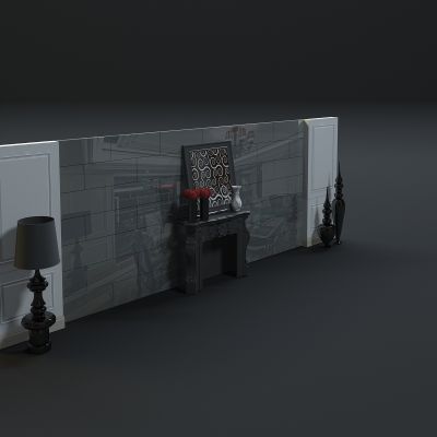 欧式风格电视背景墙