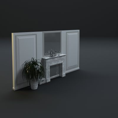 欧式风格电视背景墙