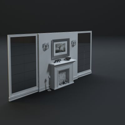 欧式风格电视背景墙