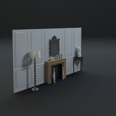 欧式风格电视背景墙