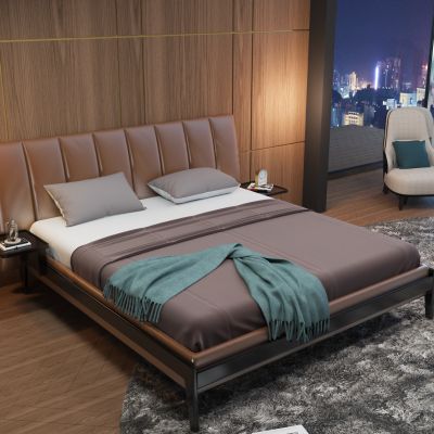 轻奢卧室 双人床