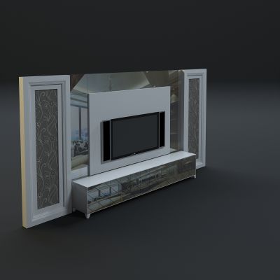 欧式风格电视背景墙