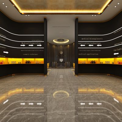 美容院   展厅  现代