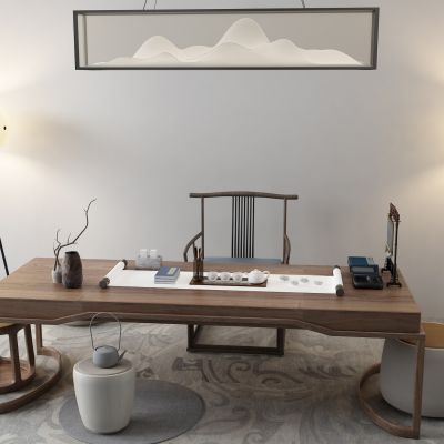 新中式茶桌 吊灯