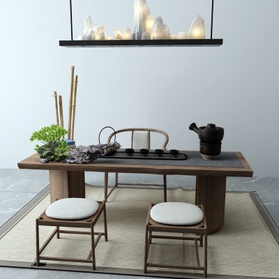 新中式茶桌 吊灯