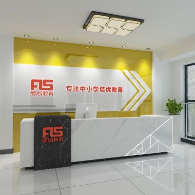 形象墙3D模型