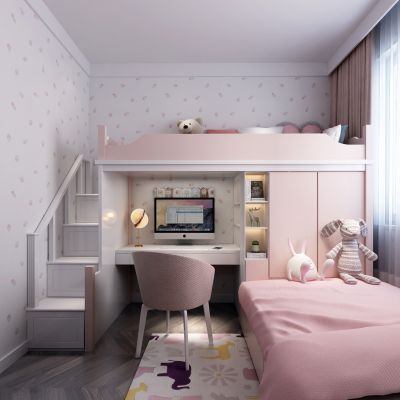 简欧卧室 儿童房