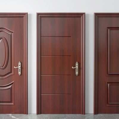 新中式入户门 实木门