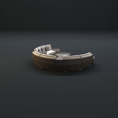 现代沙发茶几组合