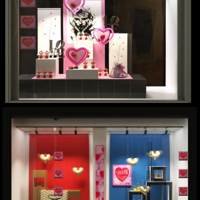 现代橱窗，橱窗，商业橱窗，商铺橱窗，店面橱窗，店铺橱窗