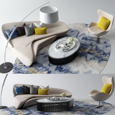 后现代异形沙发