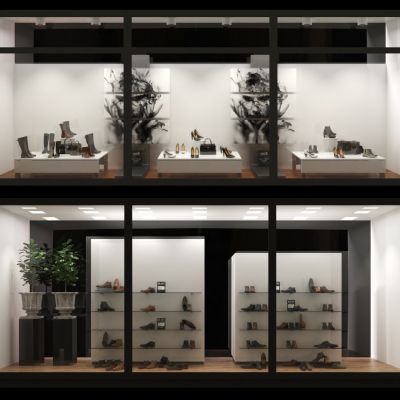 现代橱窗，橱窗，商业橱窗，商铺橱窗，店面橱窗，店铺橱窗