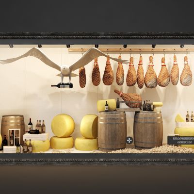 现代橱窗，橱窗，商业橱窗，商铺橱窗，店面橱窗，店铺橱窗3D模型