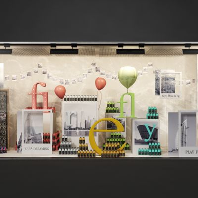 现代橱窗，橱窗，商业橱窗，商铺橱窗，店面橱窗，店铺橱窗