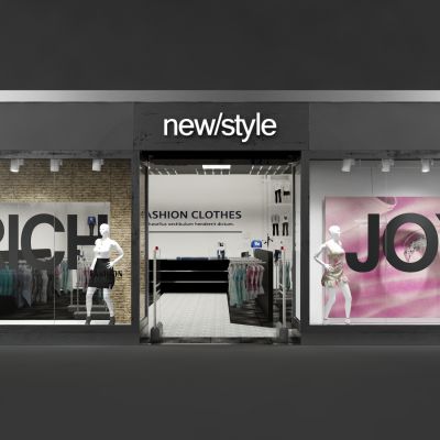 现代橱窗，橱窗，商业橱窗，商铺橱窗，店面橱窗，店铺橱窗