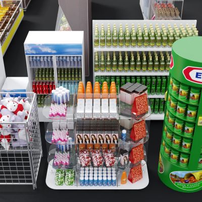 现代超市配套，超市设施，超市货架，食品柜，冷饮柜，冷藏柜，展示架