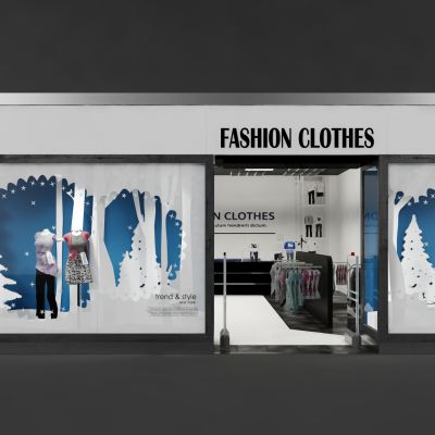 现代橱窗，橱窗，商业橱窗，商铺橱窗，店面橱窗，店铺橱窗