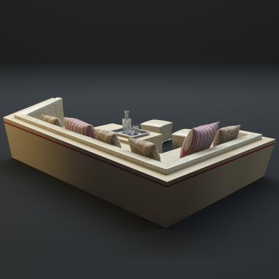 现代沙发茶几组合