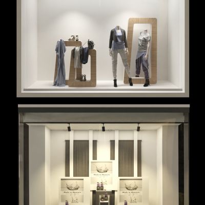 现代橱窗，橱窗，商业橱窗，商铺橱窗，店面橱窗，店铺橱窗