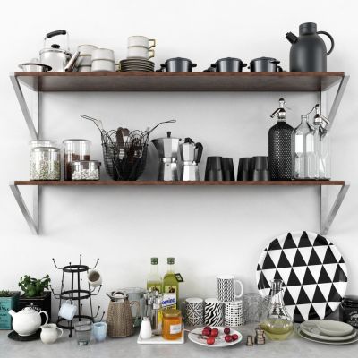 现代餐具，餐具，餐具组合，厨卫用品，厨卫摆件，厨具，厨房器具