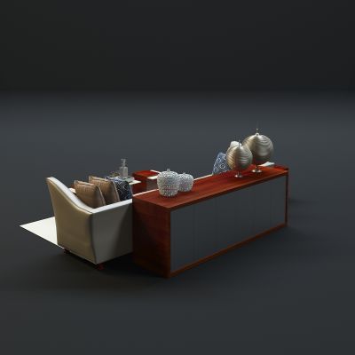 现代沙发茶几组合