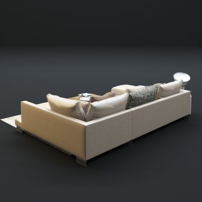 现代沙发茶几组合