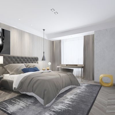 现代风格卧室
