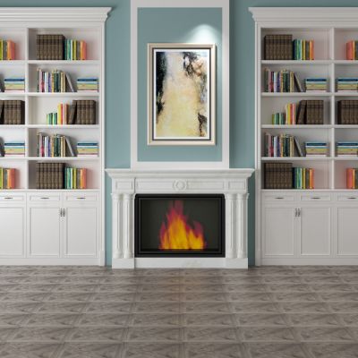 现代家居组合，饰品，沙发柜子挂画