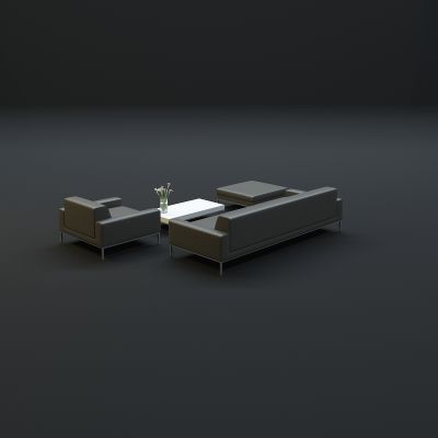 现代沙发茶几组合