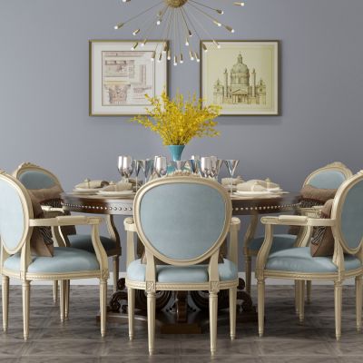 现代家居组合，饰品，沙发柜子挂画