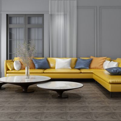 现代家居组合，饰品，沙发柜子挂画