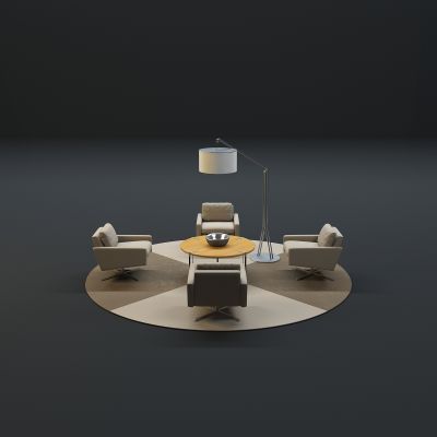 现代沙发茶几组合