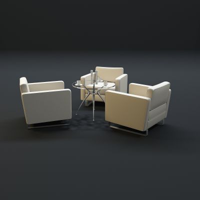 现代沙发茶几组合