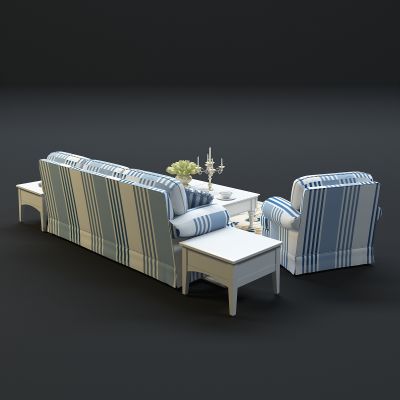 现代沙发茶几组合