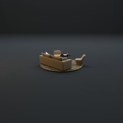 现代沙发茶几组合