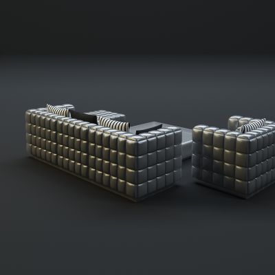 现代沙发茶几组合