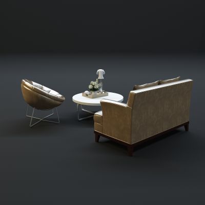  现代沙发茶几组合