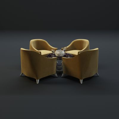 现代沙发茶几组合